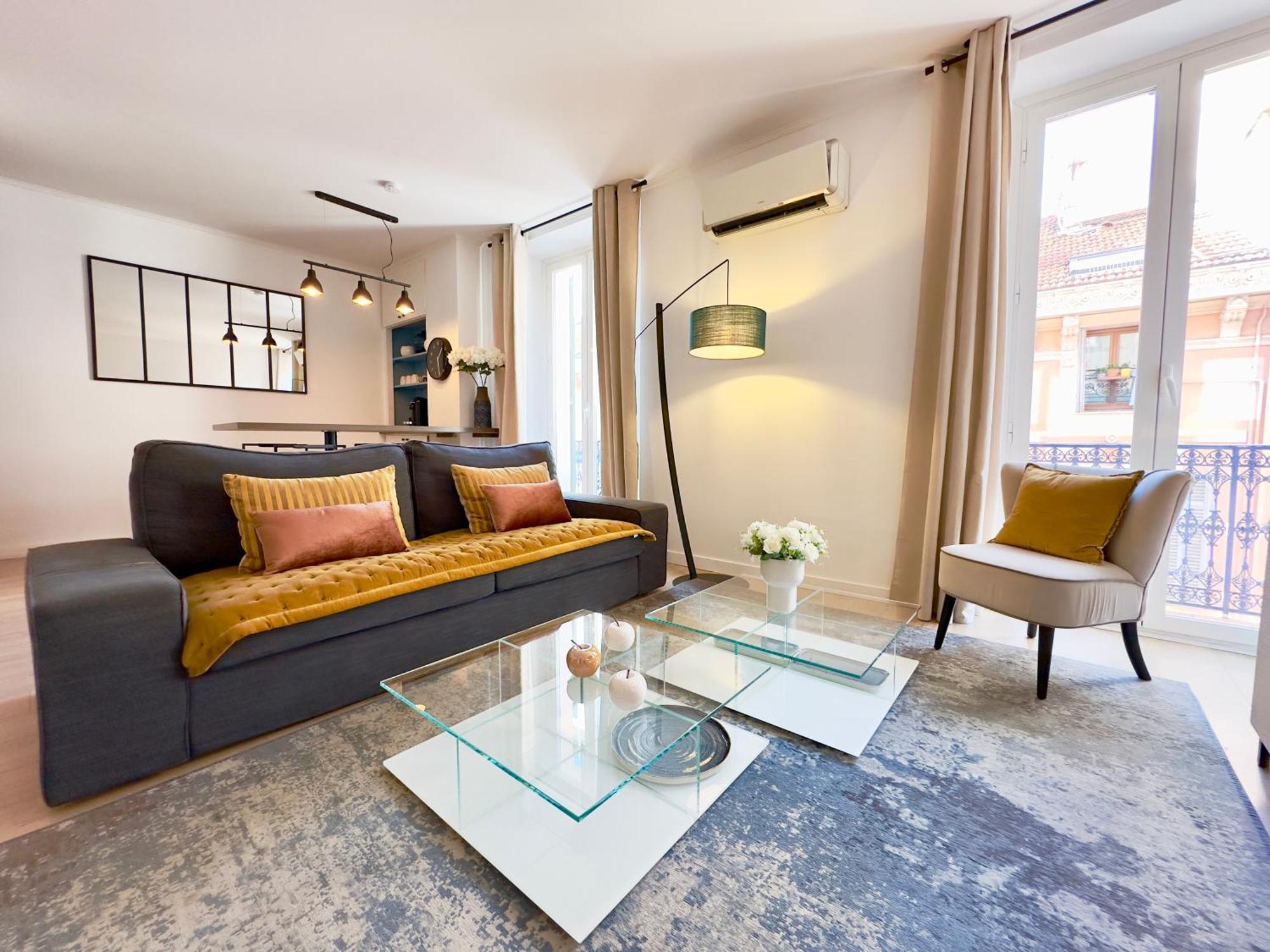Luxueux 3 Pieces 80M2 - 2Ch - 2 Sdb - 1Mn Beach Croisette Cannes Kültér fotó